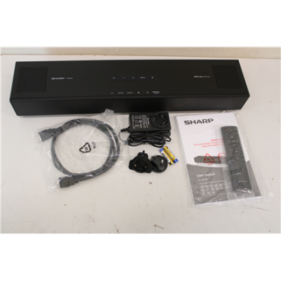 SALE OUT. Sharp HT-SB700 2.0.2 Compact Dolby Atmos Soundbar | Sharp 2.0.2 Compact Dolby Atmos Soundbar | HT-SB700 | 140 W | DEMO | Bluetooth | Black | Wireless connection | Sharp 2.0.2 Compact Dolby Atmos Soundbar | HT-SB700 | 140 W |