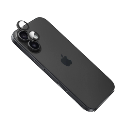 Fixed Camera glass | Apple | iPhone 17 | Glass | Black