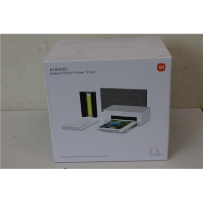 SALE OUT. Xiaomi Instant Photo Printer 1S Set EU | Xiaomi Instant Photo Printer 1S Set EU | Colour | Thermal | Photo Printer | Wi-Fi | Maximum ISO A-series paper size Other | White | USED, MISSING:POWER ADAPTER, MANUALS AND ALBUM