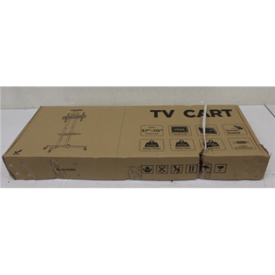 SALE OUT. Sunne 37-70", Fixed height | Sunne Floor stand | S112 multifunctional Mobile TV cart | Tilt | 37-70 " | DAMAGED PACKAGING | Black
