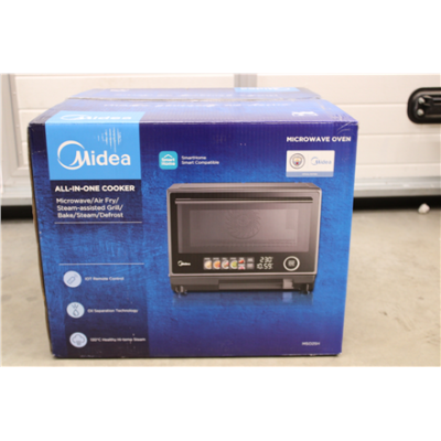 SALE OUT. Midea MSO25H Microwave oven with Grill, Airfry and Steam function, 25 L, Black | Midea Microwave oven | MSO25H | Free standing | 25 L | 1000 W | Convection | Grill | Black | DEMO