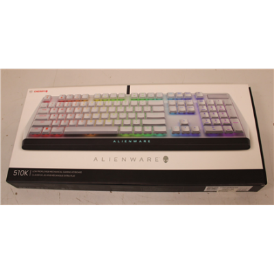 SALE OUT. | Dell Alienware Gaming Keyboard | AW510K | Mechanical Gaming Keyboard | Wired | EN | USED AS DEMO, NO ORIGINAL PACKAGING | Black / Silver | USB | English | 910 g