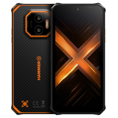 Hammer Energy X2 | Orange | 6.1 " | IPS | 1560 x 720 pixels | Mediatek | Internal RAM 6 GB | 128 GB | Dual SIM | 4G | Main camera resolution 50 MP | Android | 15 | 5000 mAh