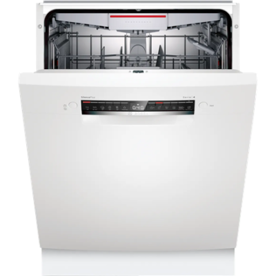 Bosch Dishwasher | SMU4HVW72S | Built-in | Width 60 cm | Number of place settings 13 | Number of programs 6 | Energy efficiency class E | Display | White