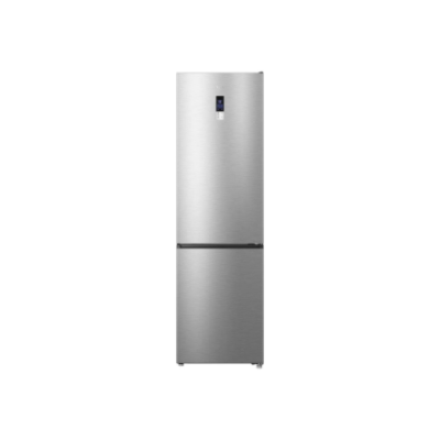 TCL RP456BLE0 Refrigerator, Freestanding, Combi, Height 2m, E, Fridge 314 L, Freezer 142 L, Silver | TCL
