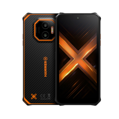 Hammer Energy X2 | Black / Orange | 6.1 " | IPS | 1560 x 720 pixels | Mediatek | Dimensity 6300 | Internal RAM 6 GB | 128 GB | microSD | Dual SIM | 4G | 5G | Main camera resolution 50 MP | Android | 15 | 5000 mAh
