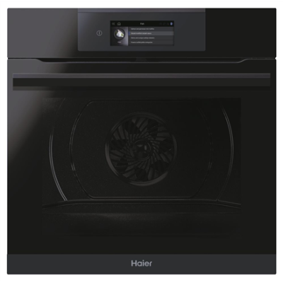 Haier Oven | HWO60SM6T5BH | 70 L | Electric | Hydrolytic / Catalytic | Touch | Steam function | Height 59.5 cm | Width 59.5 cm | Black