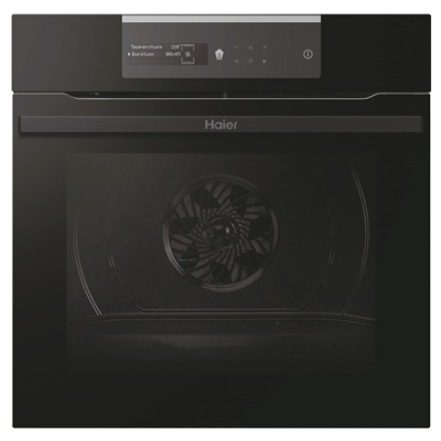 Haier Oven | HWO60SM2B9BH | 70 L | Electric | Pyrolytic / Hydrolytic | Touch | Height 59.5 cm | Width 59.5 cm | Black
