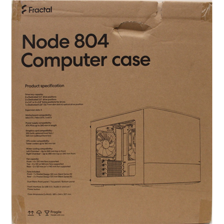 IZPĀRDOŠANA. Fractal Design Node 804