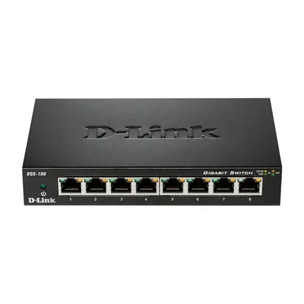 D-Link | Slēdzis | DGS-108 /
